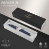 Ручка перьевая PARKER IM MATTE BLUE CT, F CW1931647
